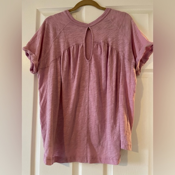 American Eagle Pink Babydoll oversized tee Size Small - Picture 7 of 8